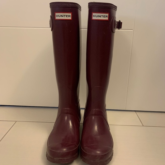 Hunter Shoes - Hunter Tall Gloss Rain Boots